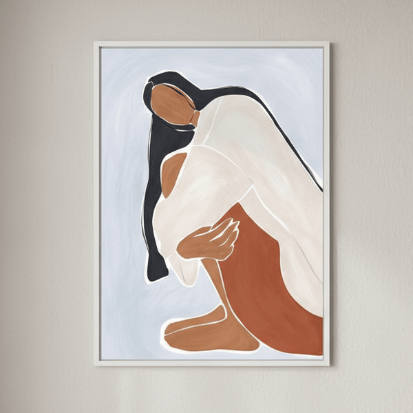 Woman Embracing Herself by Ivy Green Illustrations