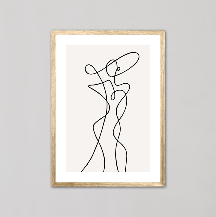 Woman in Full Body Abstract Art - Style My Wall