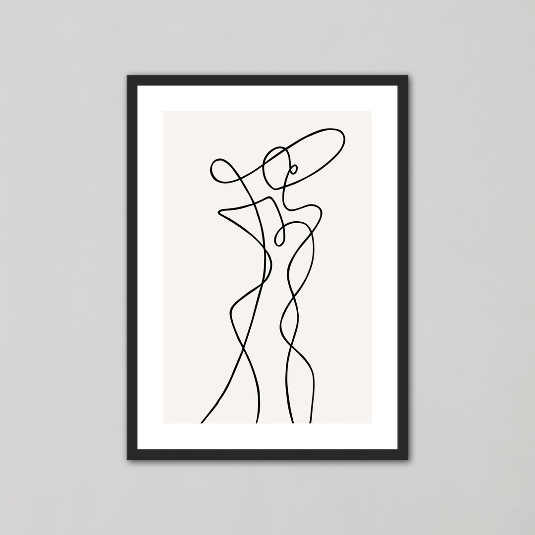 Woman in Full Body Abstract Art - Style My Wall