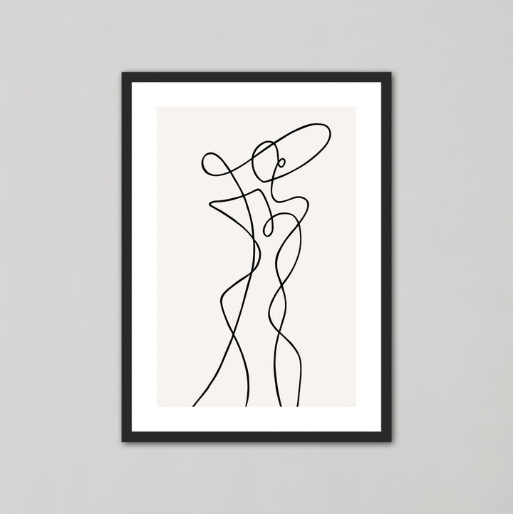 Woman in Full Body Abstract Art - Style My Wall