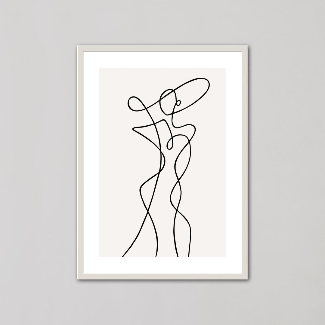 Woman in Full Body Abstract Art - Style My Wall