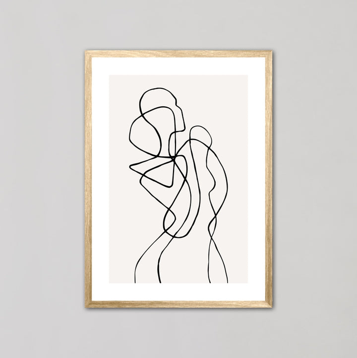 Woman in Full Body Abstract Art III - Style My Wall