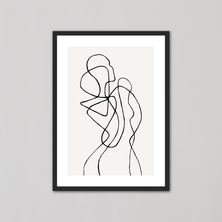 Woman in Full Body Abstract Art III - Style My Wall