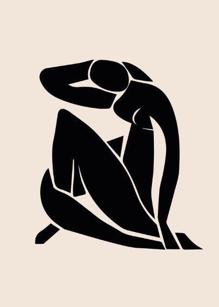 Women Black Nude by Henri Matisse