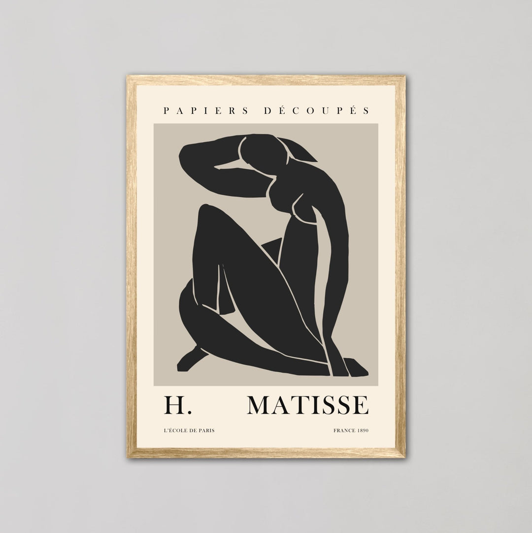 Women Black Nude II by Henri Matisse - Style My Wall