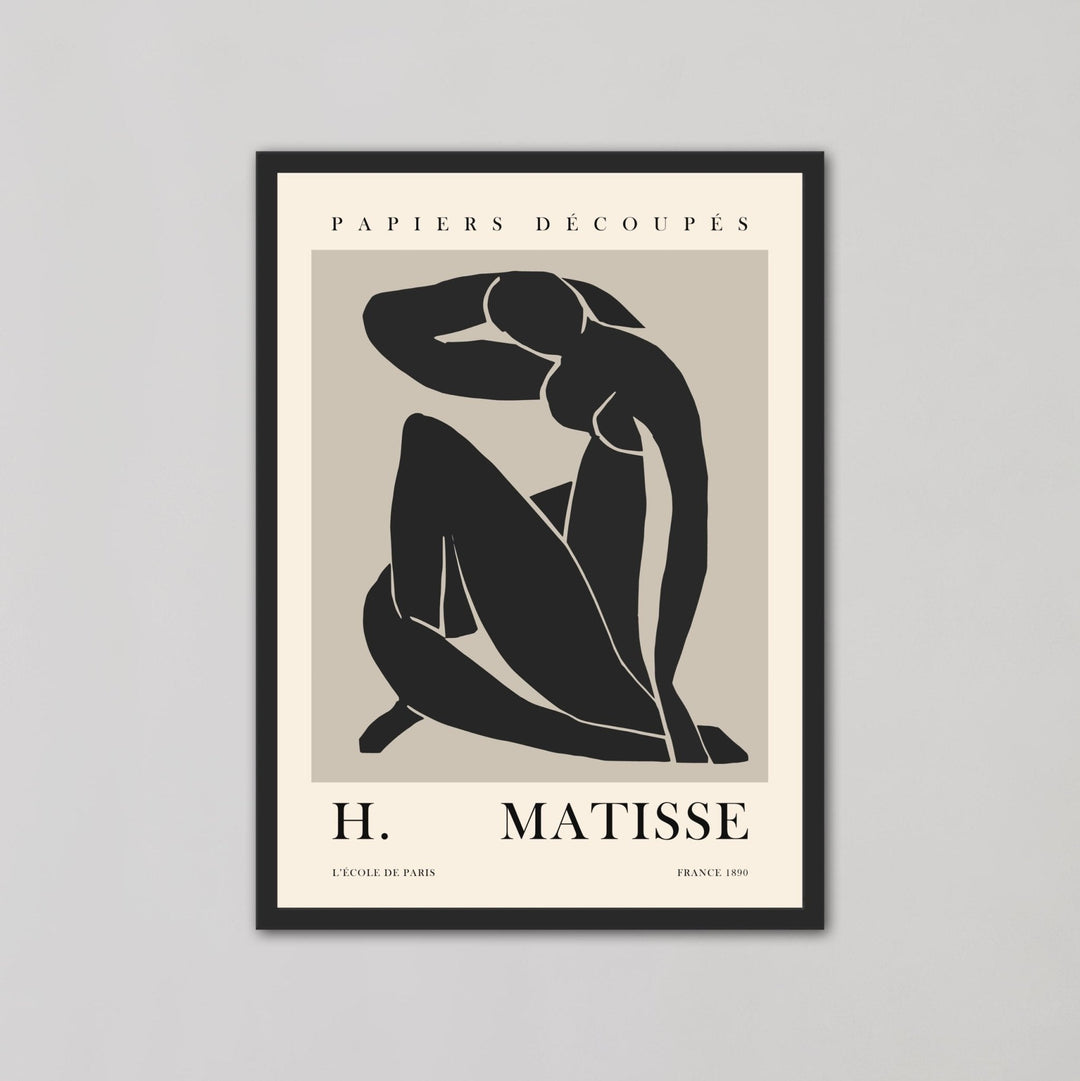 Women Black Nude II by Henri Matisse - Style My Wall