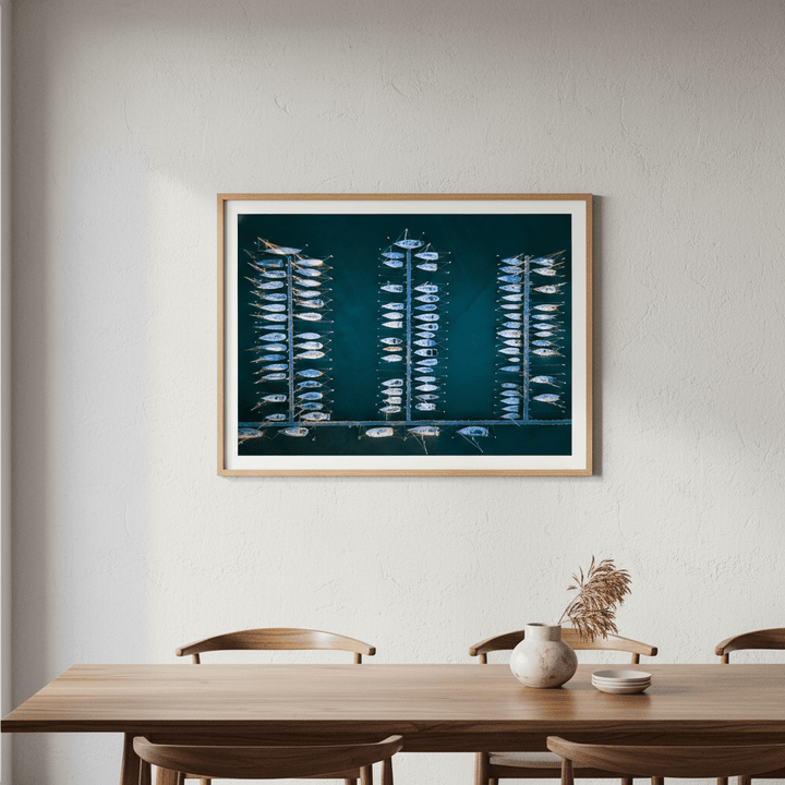 Yacht Park Williamstown by L10 wall - art - picture - poster