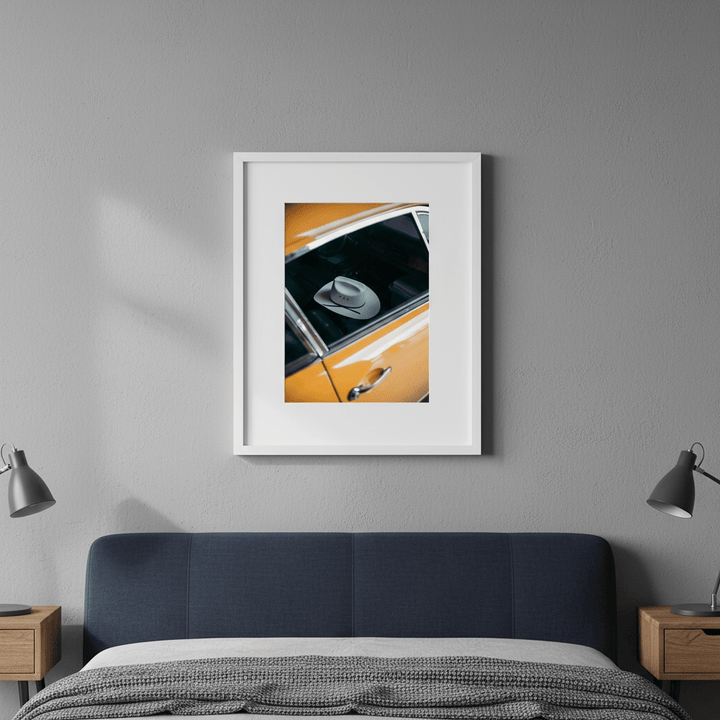 Yellow Cowboy by Colton Jones wall - art - picture - poster