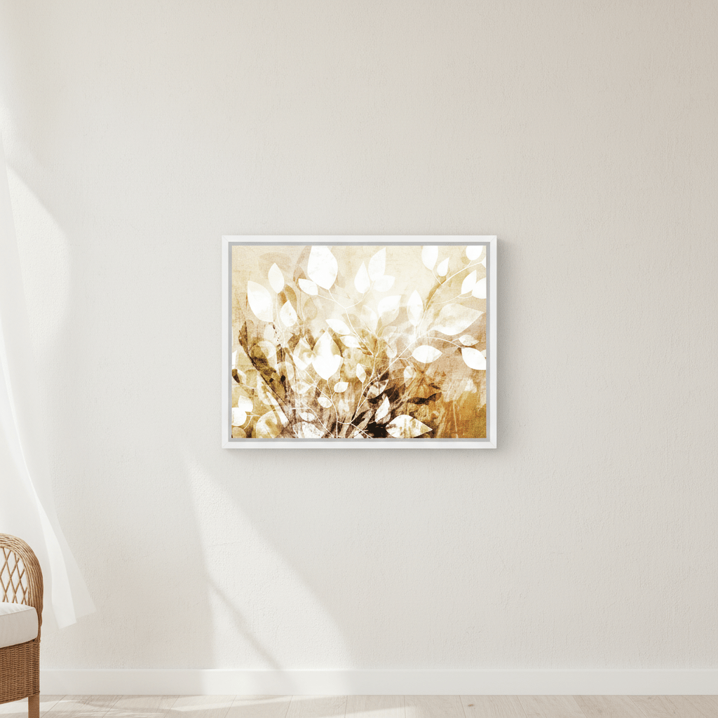 Yellow Garden Floral by Deer Muskeeter wall - art - picture - poster