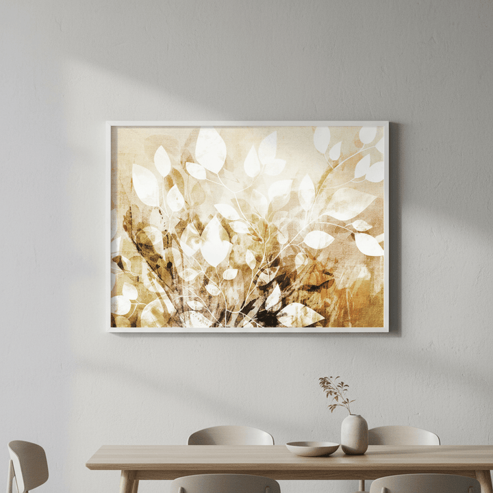 Yellow Garden Floral by Deer Muskeeter wall - art - picture - poster