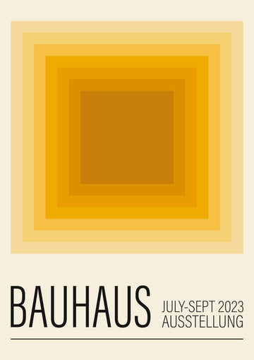 Yellow Haze Bauhaus by Maison Bootsy - Style My Wall,frame