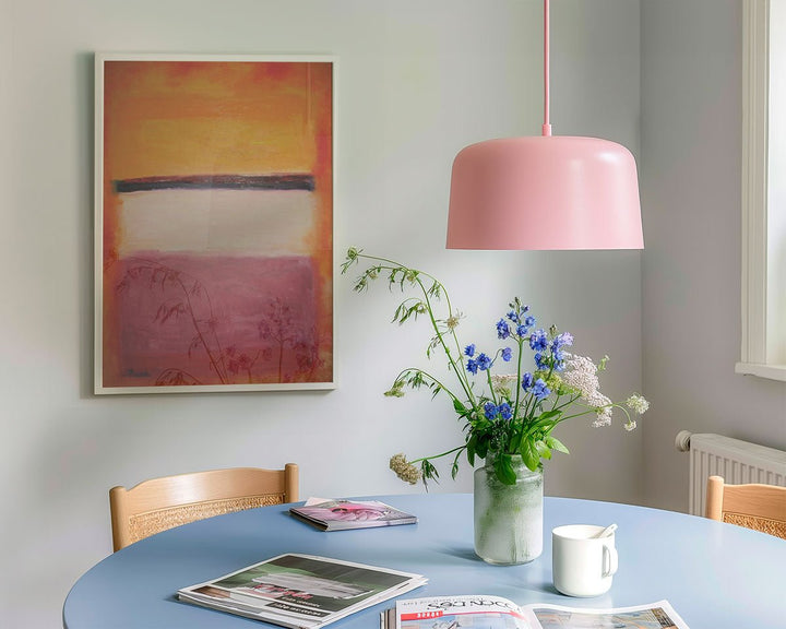 Yellow, Pink and Lavender on Rose Wall Art by Mark Rothko - Style My Wall