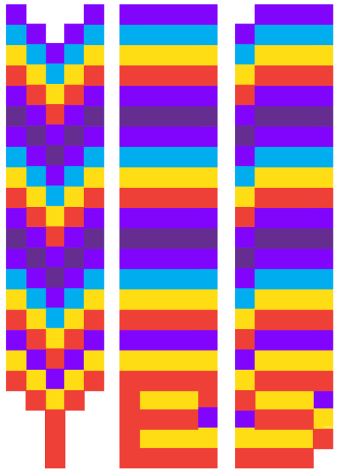 YES Retro Wall Art by Maxim Dosca frame