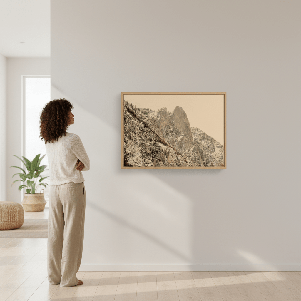 Yosemite Cliffs by Hope Bainbridge wall - art - picture - poster