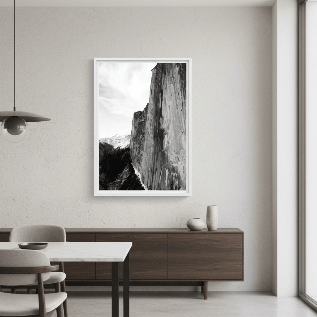 Yosemite Summit Black and White by Hope Bainbridge wall - art - picture - poster