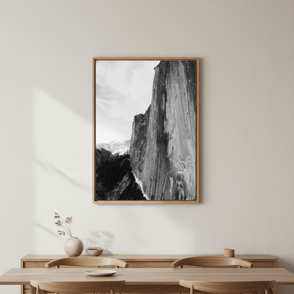 Yosemite Summit Black and White by Hope Bainbridge wall - art - picture - poster