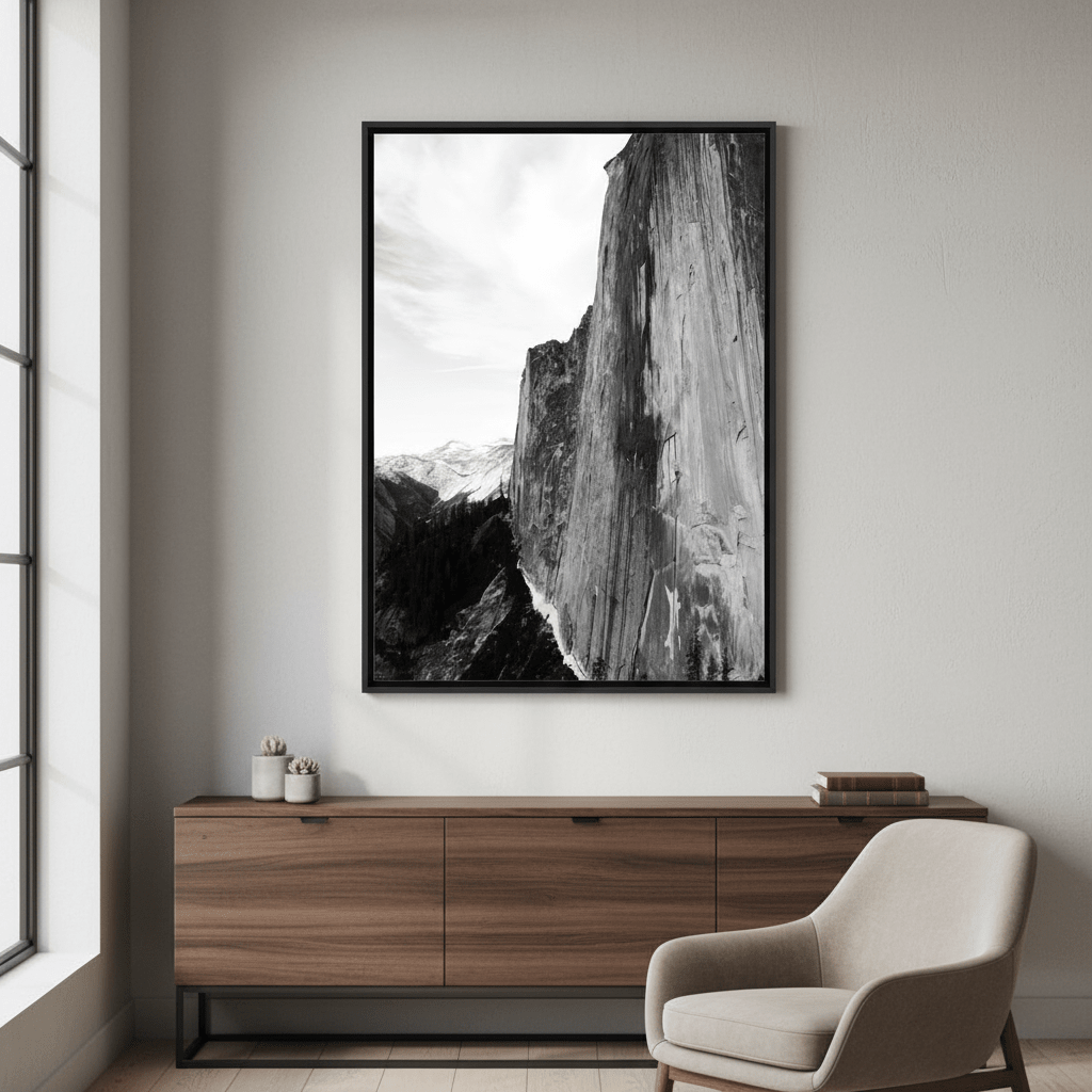 Yosemite Summit Black and White by Hope Bainbridge wall - art - picture - poster