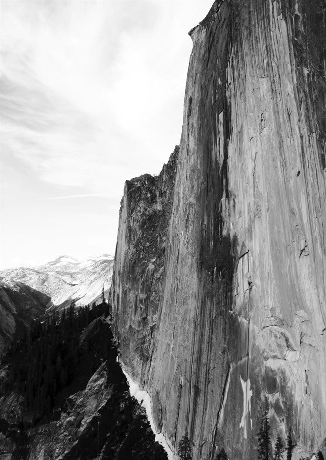 Yosemite Summit Black and White by Hope Bainbridge