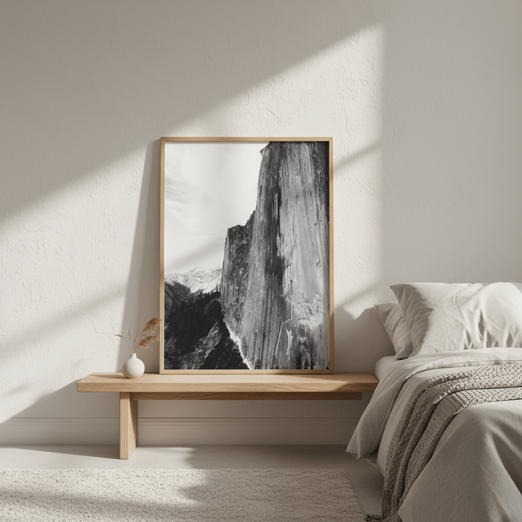 Yosemite Summit Black and White by Hope Bainbridge wall - art - picture - poster