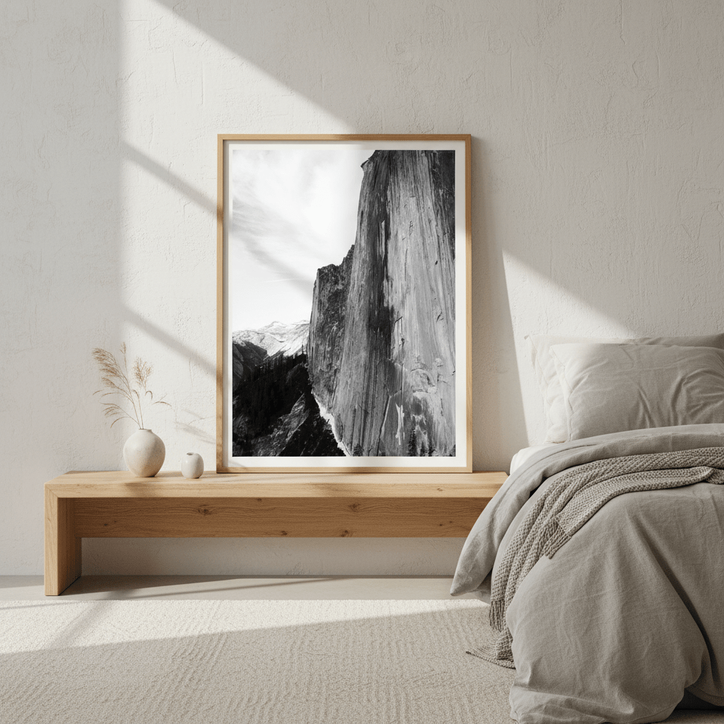 Yosemite Summit Black and White by Hope Bainbridge wall - art - picture - poster