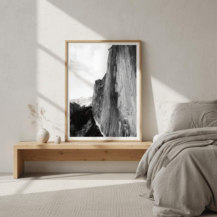 Yosemite Summit Black and White by Hope Bainbridge wall - art - picture - poster